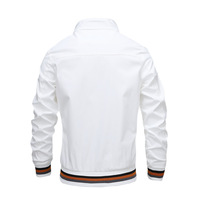 Męska modna kurtka męska nowa wiatrówka na co dzień kurtki Bomber mężczyźni 2022 wiosna jesień Outdoor wodoodporne kurtki Slim fit Mens 4